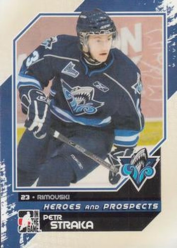 #59 Petr Straka - Rimouski Oceanic - 2010-11 In The Game Heroes and Prospects Hockey