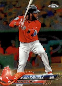 #59 Hanley Ramirez - Boston Red Sox - 2018 Topps Chrome Baseball