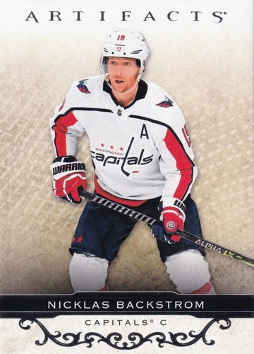 #59 Nicklas Backstrom - Washington Capitals - 2021-22 Upper Deck Artifacts Hockey