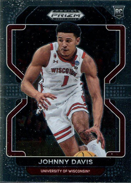 #59 Johnny Davis - Wisconsin Badgers - 2022 Panini Prizm Draft Picks Basketball