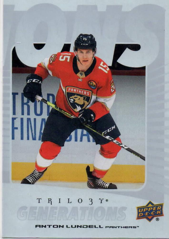 #TG-5C Anton Lundell - Florida Panthers - 2023-24 Upper Deck Trilogy - Generations Hockey