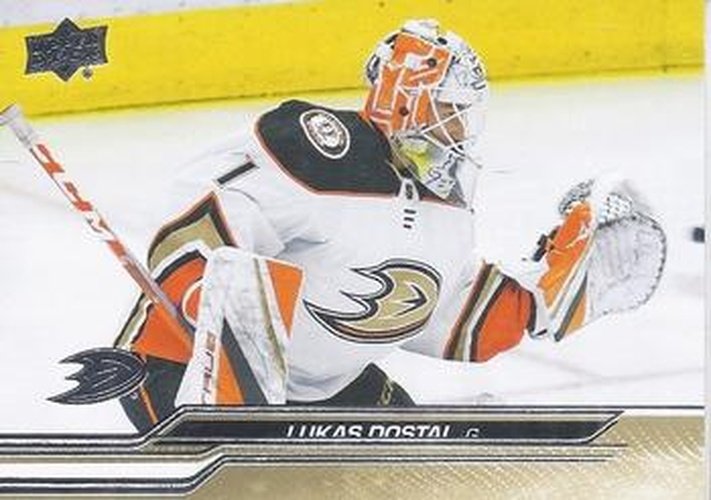 #5 Lukas Dostal - Anaheim Ducks - 2023-24 Upper Deck Hockey