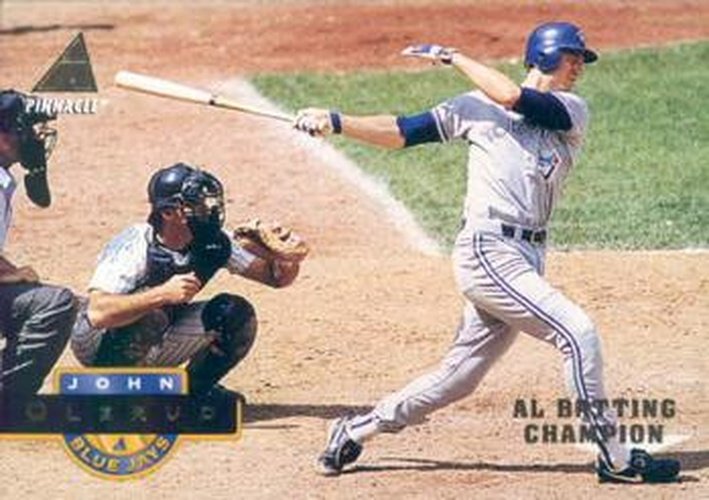 #5 John Olerud - Toronto Blue Jays - 1994 Pinnacle Baseball