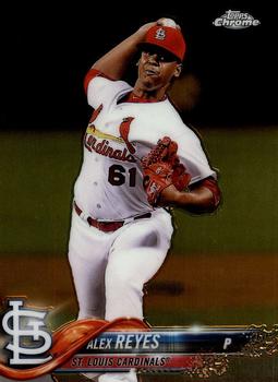 #5 Alex Reyes - St. Louis Cardinals - 2018 Topps Chrome Baseball