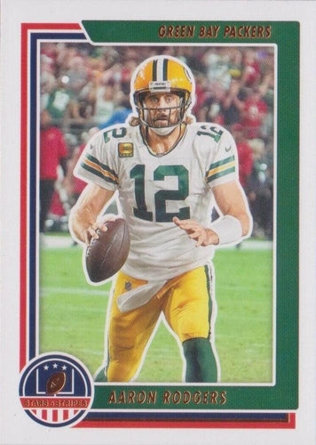 #STS-ARO Aaron Rodgers - Green Bay Packers - 2021 Panini Chronicles - Stars and Stripes Football