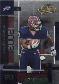 #5 Travis Henry - Buffalo Bills - 2003 Playoff Absolute Memorabilia Football