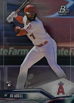 #5 Jo Adell - Los Angeles Angels - 2021 Bowman Platinum Baseball