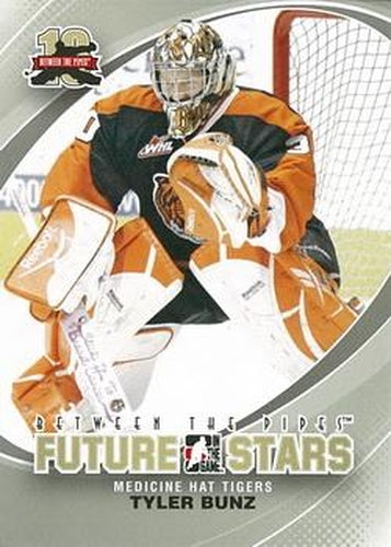 #5 Tyler Bunz - Medicine Hat Tigers - 2011-12 In The Game Between The Pipes Hockey