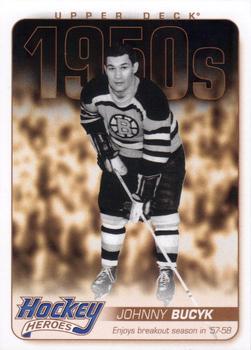 #HH5 Johnny Bucyk - Boston Bruins - 2011-15 Upper Deck - Hockey Heroes