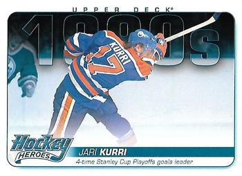 #HH44 Jari Kurri - Edmonton Oilers - 2011-15 Upper Deck - Hockey Heroes