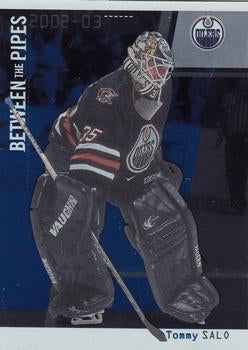 #5 Tommy Salo - Edmonton Oilers - 2002-03 Be a Player Between the Pipes Hockey