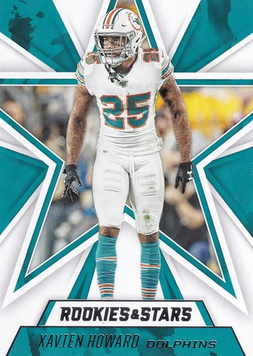 #5 Xavien Howard - Miami Dolphins - 2020 Panini Rookies & Stars Football