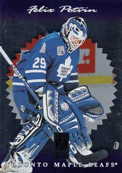#5 Felix Potvin - Toronto Maple Leafs - 1996-97 Donruss Elite Hockey