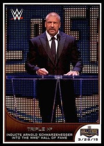 #5 Triple H - 2016 Topps WWE Road to Wrestlemania Wrestling