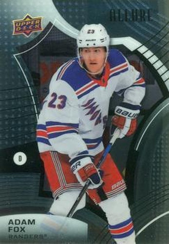 #5 Adam Fox - New York Rangers - 2021-22 Upper Deck Allure Hockey