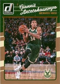 #5 Giannis Antetokounmpo - Milwaukee Bucks - 2016-17 Donruss Basketball