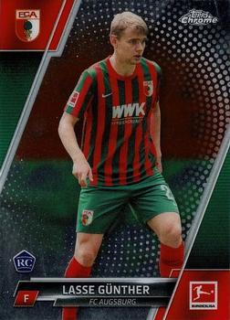 #5 Lasse Günther - FC Augsburg - 2021-22 Topps Chrome Bundesliga Soccer