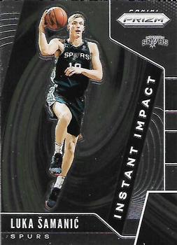 #5 Luka Samanic - San Antonio Spurs - 2019-20 Panini Prizm - Instant Impact Basketball