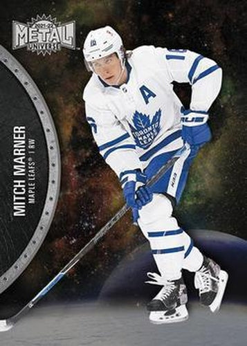 #5 Mitch Marner - Toronto Maple Leafs - 2021-22 Skybox Metal Universe Hockey