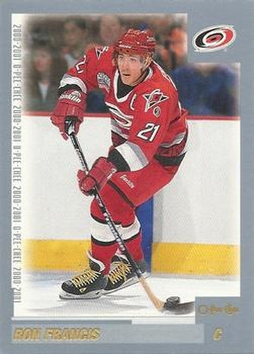 #5 Ron Francis - Carolina Hurricanes - 2000-01 O-Pee-Chee Hockey