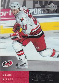 #65 Shane Willis - Carolina Hurricanes - 2000-01 Upper Deck Ice Hockey