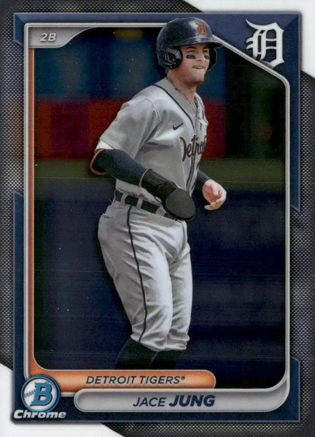 #BCP-5 Jace Jung - Detroit Tigers - 2024 Bowman - Chrome Prospects Baseball