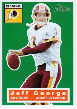 #5 Jeff George - Washington Redskins - 2001 Topps Heritage Football