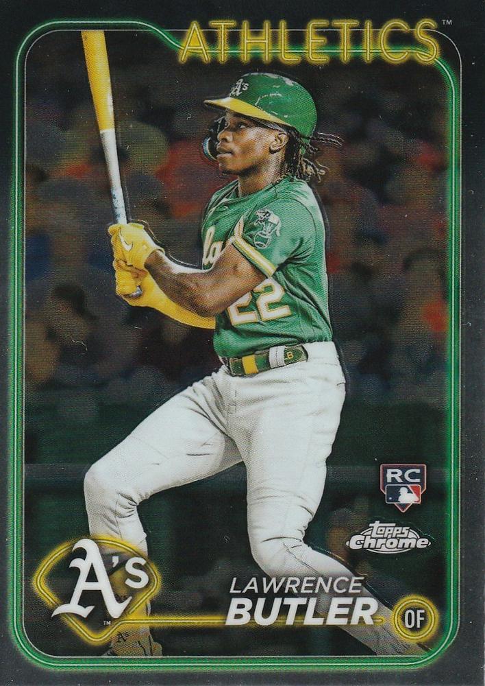 #5 Lawrence Butler - Oakland Athletics - 2024 Topps Chrome Baseball