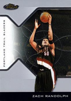 #5 Zach Randolph - Portland Trail Blazers - 2004-05 Finest Basketball