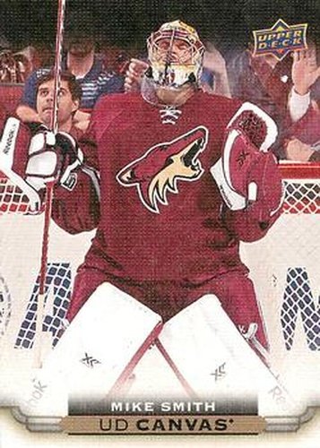 #C5 Mike Smith - Arizona Coyotes - 2015-16 Upper Deck - UD Canvas Hockey