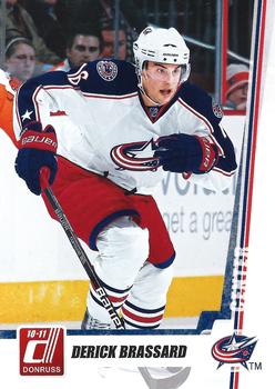 #5 Derick Brassard - Columbus Blue Jackets - 2010-11 Donruss Hockey
