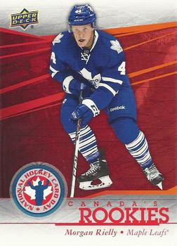 #NHCD 5 Morgan Rielly - Toronto Maple Leafs - 2014 Upper Deck National Hockey Card Day Canada Hockey