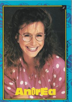 #5 Andrea - 1991 Topps Beverly Hills 90210 - Stickers