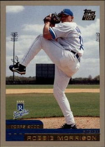 #T5 Robbie Morrison - Kansas City Royals - 2000 Topps Traded & Rookies Baseball