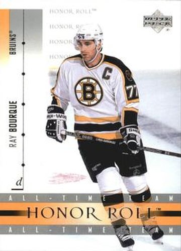 #5 Ray Bourque - Boston Bruins - 2001-02 Upper Deck Honor Roll Hockey