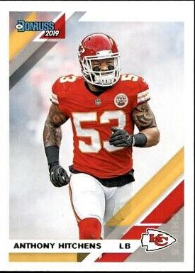 #5 Anthony Hitchens - Kansas City Chiefs - 2019 Donruss Football