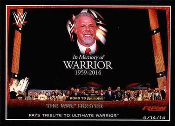 #5 The WWE Roster - 2015 Topps WWE Road to Wrestlemania Wrestling