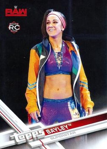 #5a Bayley - 2017 Topps WWE Wrestling