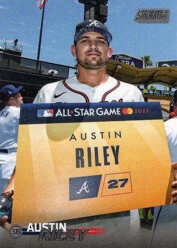 #5b Austin Riley - Atlanta Braves - 2023 Stadium Club Baseball