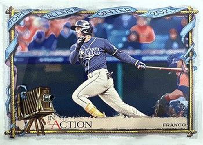 #5b Wander Franco - Tampa Bay Rays - 2023 Topps Allen & Ginter Baseball