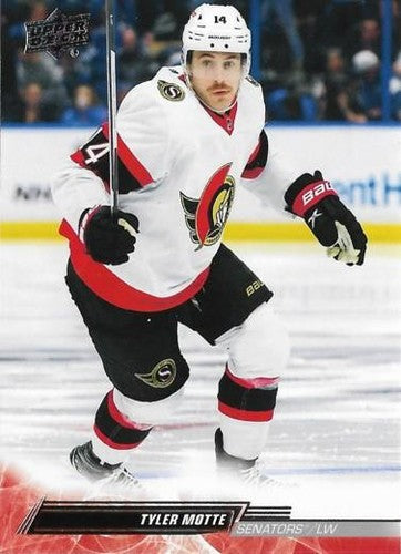 #600 Tyler Motte - Ottawa Senators - 2022-23 Upper Deck Hockey