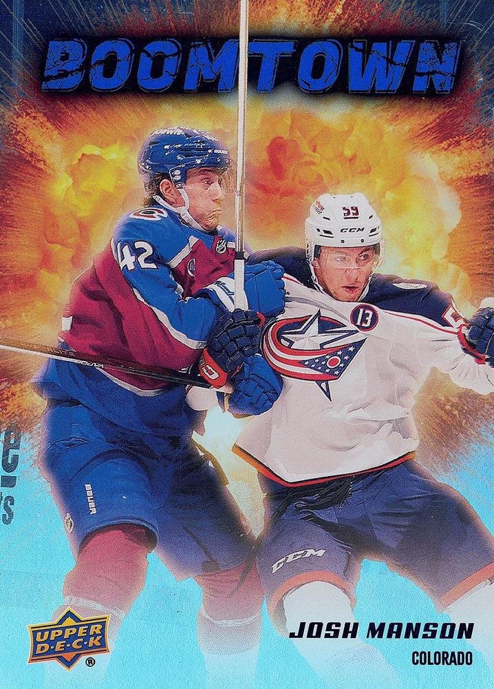 #BT-9 Josh Manson - Colorado Avalanche - 2025-26 Upper Deck - Boomtown Hockey