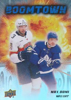 #BT-13 Max Domi - Toronto Maple Leafs - 2025-26 Upper Deck - Boomtown Hockey