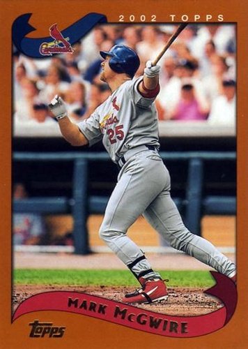 #600 Mark McGwire - St. Louis Cardinals - 2002 Topps Baseball