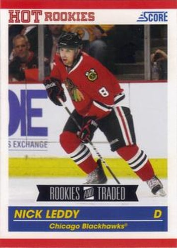 #600 Nick Leddy - Chicago Blackhawks - 2010-11 Score Hockey