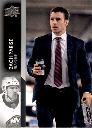 #600b Zach Parise - New York Islanders - 2021-22 Upper Deck Hockey