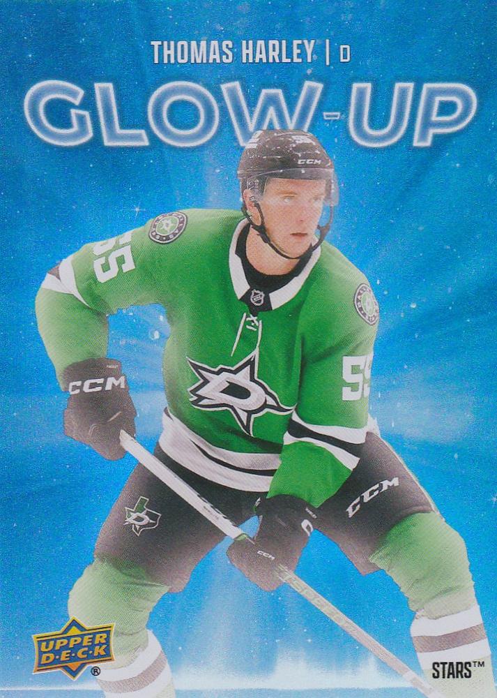 #GU-11 Thomas Harley - Dallas Stars - 2025-26 Upper Deck - Glow-Up Hockey