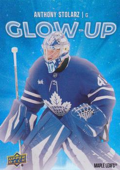 #GU-18 Anthony Stolarz - Toronto Maple Leafs - 2025-26 Upper Deck - Glow-Up Hockey