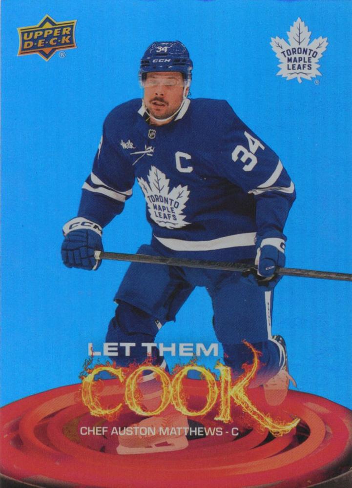 #LTC-1 Auston Matthews - Toronto Maple Leafs - 2025-26 Upper Deck - Let Them Cook Hockey