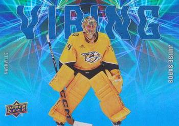 #VB-4 Juuse Saros - Nashville Predators - 2025-26 Upper Deck - Vibing Hockey
